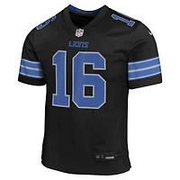 Youth Nike Jared Goff Black Detroit Lions Game Jersey