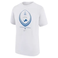 Youth Nike  White Detroit Lions Icon Legend Dri-FIT T-Shirt