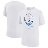 Youth Nike  White Detroit Lions Icon Legend Dri-FIT T-Shirt