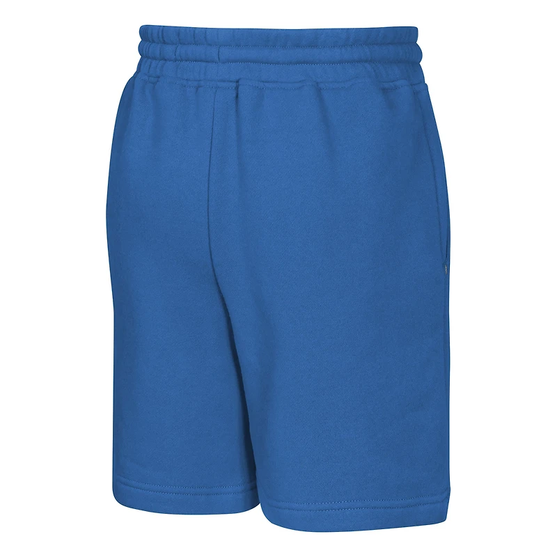 Short en polaire bleu Detroit Lions pour jeunes de la marque Outerstuff