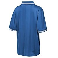 Youth Outerstuff  Blue Detroit Lions Stadium Jersey Polo