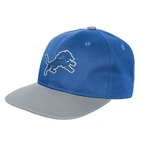 Casquette ajustable True Retro bleue des Lions de Détroit pour jeunes Outerstuff