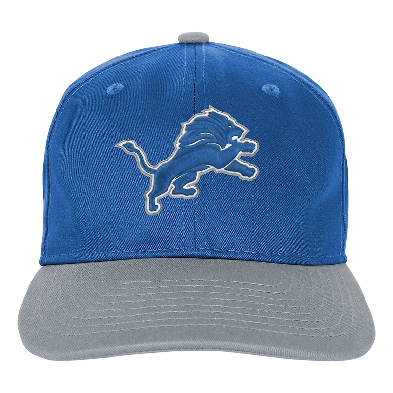 Youth Outerstuff  Blue Detroit Lions True Retro Adjustable Hat