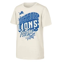 T-shirt Youth Outerstuff Natural Detroit Lions Action Comic