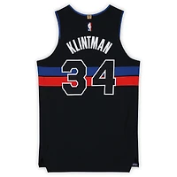 Bobi Klintman Detroit Pistons Game-Used #34 Black Nike Jersey vs. Toronto Raptors on February 11, 2026 - Size 50+4