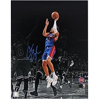 Cade Cunningham Detroit Pistons Autographed 11" x 14" From Start of Season Spotlight Photograph