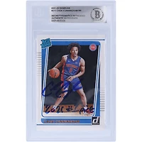 Cade Cunningham Detroit Pistons Autographed 2021-22 Panini Donruss Rated Rookie #211 Beckett Fanatics Witnessed Authenticated Rookie Card with "2021 #1 Pick" Inscription
