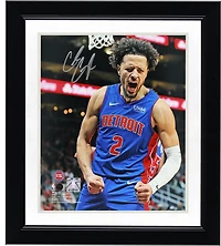 Cade Cunningham Detroit Pistons Autographed 8" x 10" Scream Photograph