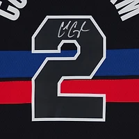 Cade Cunningham Detroit Pistons Autographed Black Jordan Brand Statement Swingman Jersey 