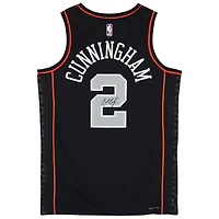 Cade Cunningham Detroit Pistons Autographed Nike Black 2023-24 City Swingman Jersey