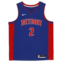 Maillot Swingman autographié par Cade Cunningham des Detroit Pistons