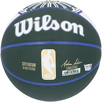 Cade Cunningham Detroit Pistons Autographed Wilson City Edition Collectors Basketball 