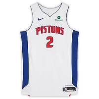 Cade Cunningham Detroit Pistons Game-Used #2 White Nike Jersey vs. Orlando Magic on April 22, 2026 - Size 52+6