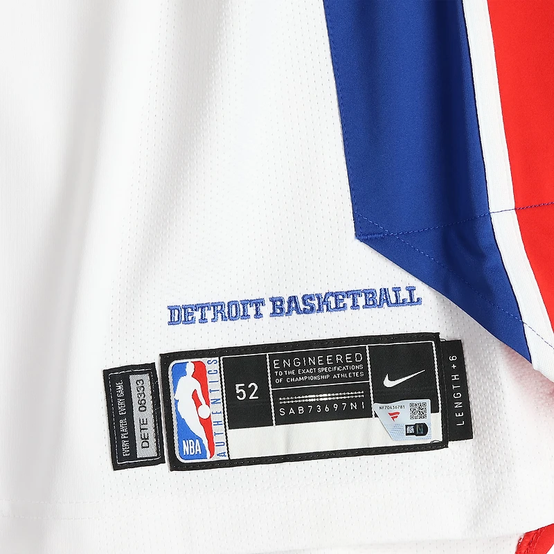 Cade Cunningham Detroit Pistons Game-Used #2 White Nike Jersey vs. Orlando Magic on April 22, 2026 - Size 52+6