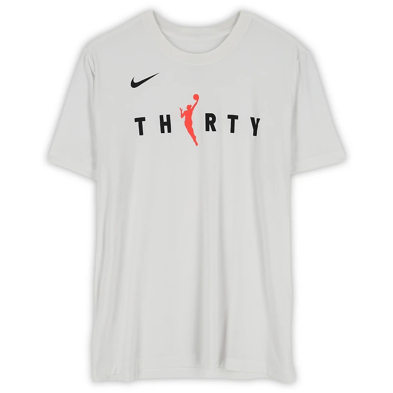 Cade Cunningham Detroit Pistons Player-Worn White Nike WNBA Short Sleeve Shirt from the 2025-26 NBA Season - Size XLT