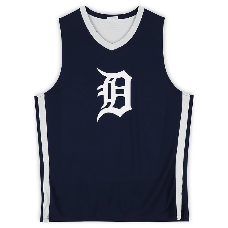 Maillot réversible bleu marine porté à l'entraînement par Cade Cunningham (Detroit Pistons), numéro 2, saison NBA 2025-2026 - Taille XL
