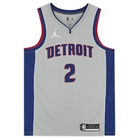 Cade Cunningham Gray Detroit Pistons Autographed Jordan Brand Statement Edition Swingman Jersey