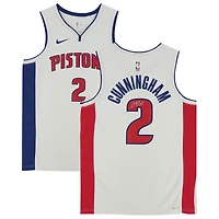 Maillot Swingman Nike Association Edition autographié par Cade Cunningham des Detroit Pistons