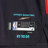 Maillot Nike City Edition noir n° 8 porté par Caris LeVert lors des Detroit Pistons durant la saison NBA 2025-2026 - Taille 48+4
