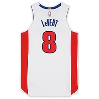 Caris LeVert Detroit Pistons Game-Used #8 White Nike Jersey vs. Toronto Raptors on March 31, 2026 - Size 48+4