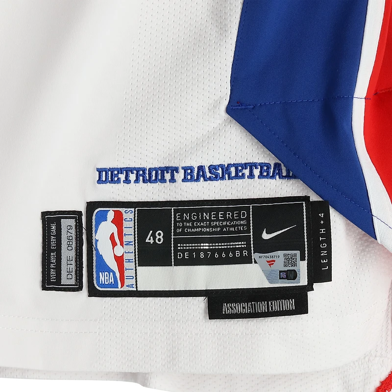 Caris LeVert Detroit Pistons Game-Used #8 White Nike Jersey vs. Toronto Raptors on March 31, 2026 - Size 48+4