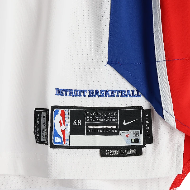 Caris LeVert Detroit Pistons Game-Used #8 White Nike Jersey vs. vs. Orlando Magic on April 19 and 22, 2026 - Size 48+4