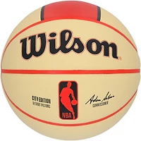Chauncey Billups Detroit Pistons Autographed Wilson 2024-25 City Edition Collector Basketball  