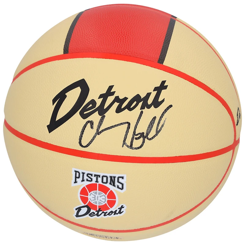 Chauncey Billups Detroit Pistons Autographed Wilson 2024-25 City Edition Collector Basketball