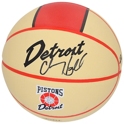 Chauncey Billups Detroit Pistons Autographed Wilson 2024-25 City Edition Collector Basketball