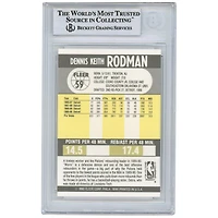 Dennis Rodman Detroit Pistons Autographed 1990-91 #59 Fleer Card