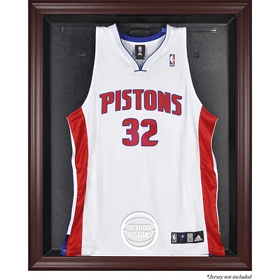 Detroit Pistons Framed Mahogany Team Logo Jersey Display Case