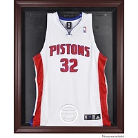 Detroit Pistons Framed Mahogany Team Logo Jersey Display Case