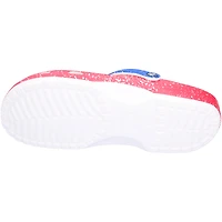 Detroit Pistons Team-Issued White and Blue Crocs