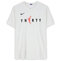 Detroit Pistons Team-Issued White Nike WNBA T-Shirt from the 2025-26 NBA Season