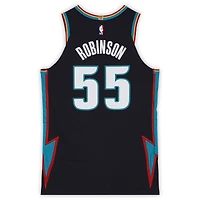 Duncan Robinson Detroit Pistons Game-Used #55 Black Nike City Edition Jersey Worn During the 2025-26 NBA Season - Size 50+4