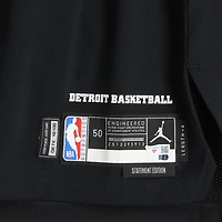Duncan Robinson Detroit Pistons Game-Used #55 Black Nike Jersey vs. Minnesota Timberwolves on April 2, 2026 - Size 50+4
