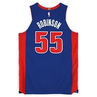 Duncan Robinson Detroit Pistons Game-Used #55 Blue Nike Jersey Worn During the 2025-26 NBA Season - Size 50+4
