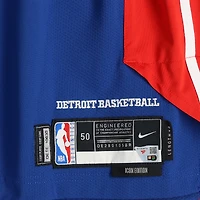 Duncan Robinson Detroit Pistons Game-Used #55 Blue Nike Jersey Worn During the 2025-26 NBA Season - Size 50+4