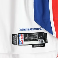 Duncan Robinson Detroit Pistons Game-Used #55 White Nike Jersey vs. Orlando Magic on April 22, 2026 - Size 50+4