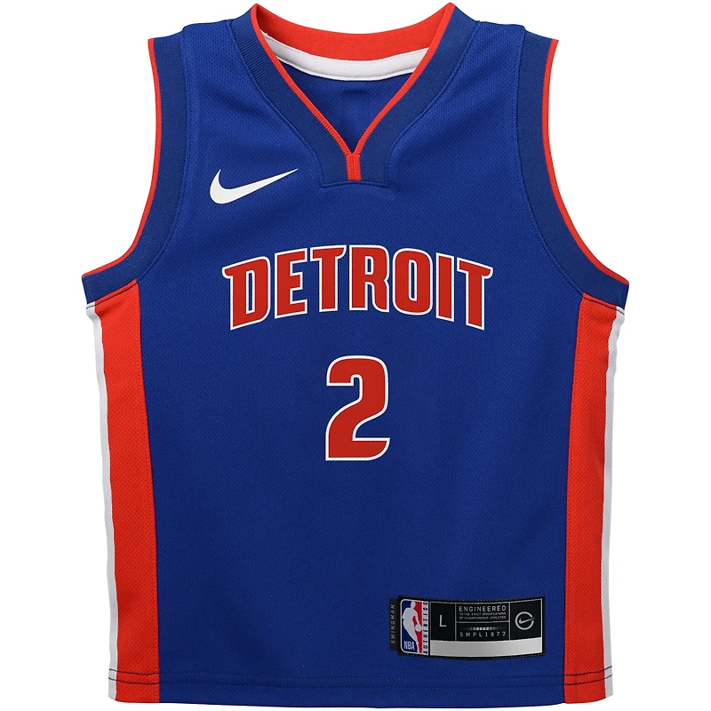 Infant Nike Cade Cunningham Blue Detroit Pistons Swingman Player Jersey - Icon Edition