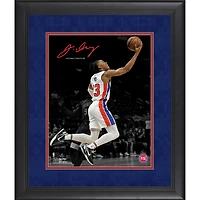 Jaden Ivey Detroit Pistons Fac-similé Signature Encadré 11" x 14 " Photographie Spotlight