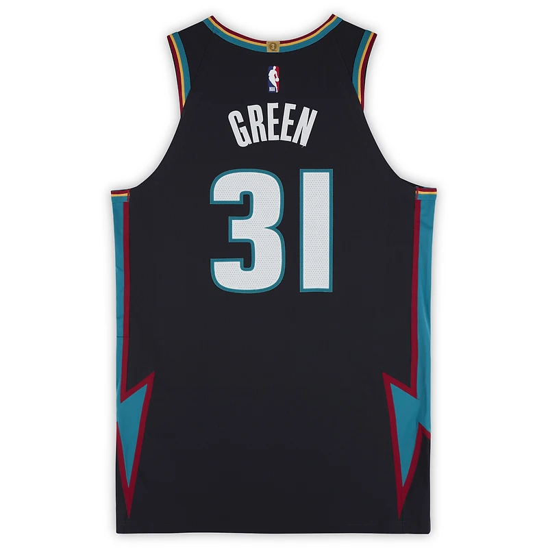 Maillot Nike City Edition noir n° 31 porté par Javonte Green (Detroit Pistons) lors du match contre les Atlanta Hawks le 1er décembre 2025 - Taille 50+4