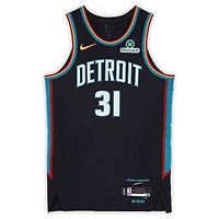 Javonte Green Detroit Pistons Game-Used #31 Black Nike City Edition Jersey vs. Charlotte Hornets on April 10, 2026 - Size 50+4