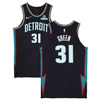 Maillot Nike City Edition noir n° 31 porté par Javonte Green (Detroit Pistons) contre les Charlotte Hornets le 10 avril 2026 - Taille 50+4