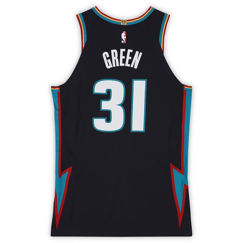 Javonte Green Detroit Pistons Game-Used #31 Black Nike City Edition Jersey Worn During the 2025-26 NBA Season - Size 50+4