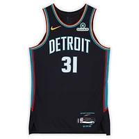 Javonte Green Detroit Pistons Game-Used #31 Black Nike City Edition Jersey Worn During the 2025-26 NBA Season - Size 50+4