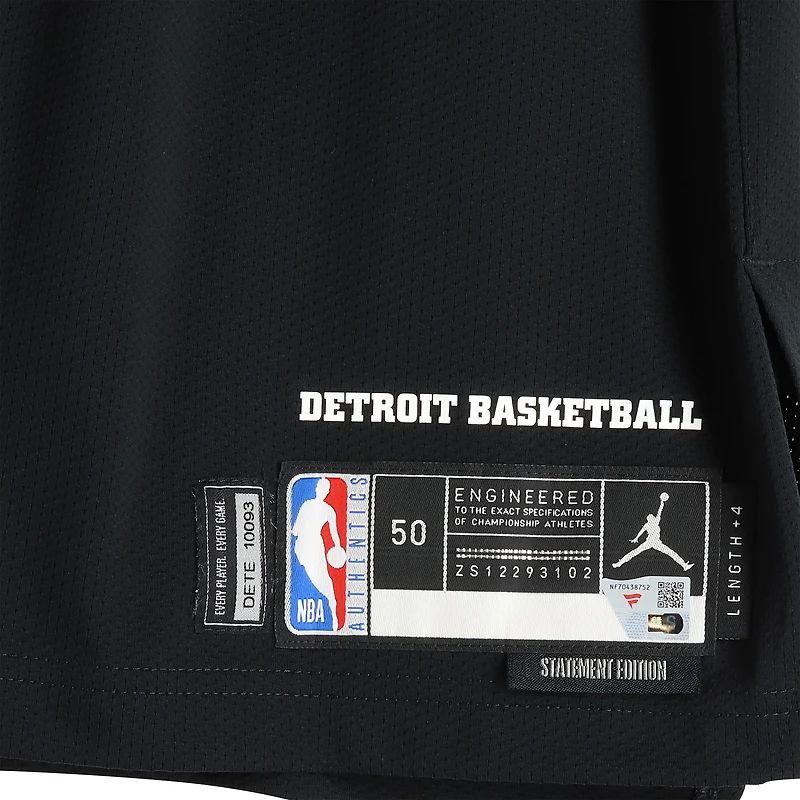Javonte Green Detroit Pistons Game-Used #31 Black Nike Jersey vs. Minnesota Timberwolves on April 2, 2026 - Size 50+4