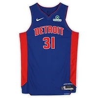 Javonte Green Detroit Pistons Game-Used #31 Blue Nike Jersey Worn During the 2025-26 NBA Season - Size 50+4