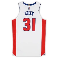 Javonte Green Detroit Pistons Game-Used #31 White Nike Jersey vs. Milwaukee Bucks on April 8 and vs. Indiana Pacers on April 12, 2026 - Size 50+4