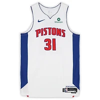 Javonte Green Detroit Pistons Game-Used #31 White Nike Jersey vs. Orlando Magic on April 22, 2026 - Size 50+4